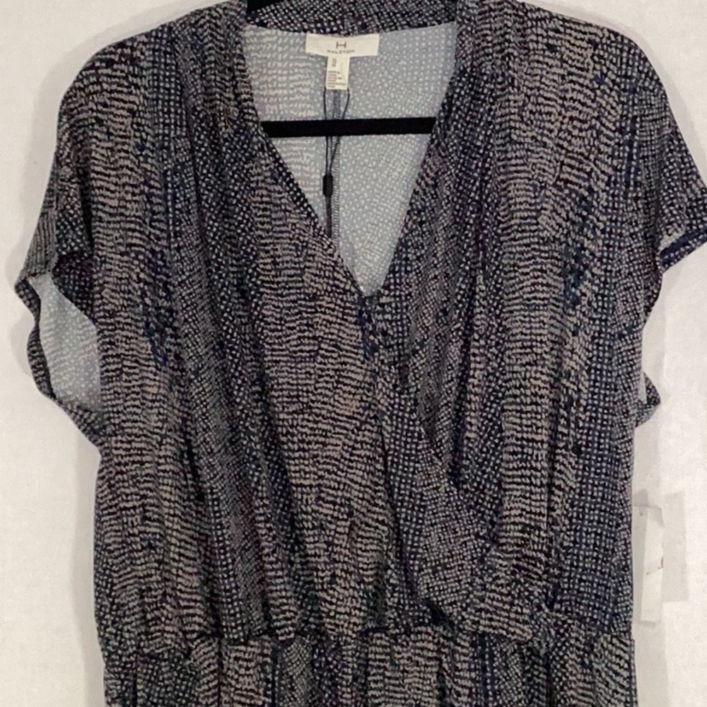 H Halston Short Sleeve Dress - Picture 3 of 8